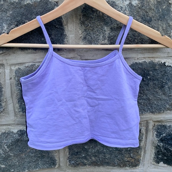 $2/20 Shein Los Angeles Lavender Cropped Tank Top - Picture 4 of 4